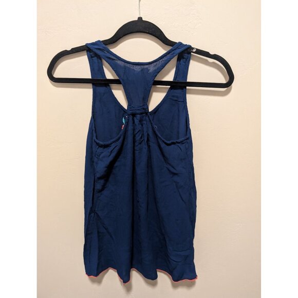 Shrinking Violet XS Racerback Embroidered Top - Picture 2 of 3